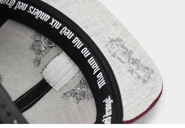 "Schweiger" - hellgrau (Snapback)